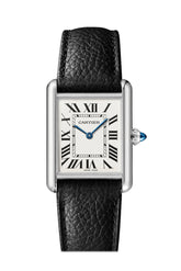 Cartier Tank Must Silver Dial Large Strap WSTA0041